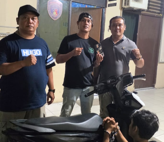 Sempat Diamuk Warga, Resedivis Pelaku Curanmor di Padang Ditangkap Tim Aligator Opsnal Polsek Padang Utara