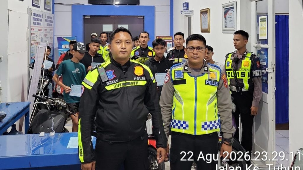 Antisipasi Balap Liar, Satlantas Polres Solok Kota Tilang 10 Motor Berknalpot Brong